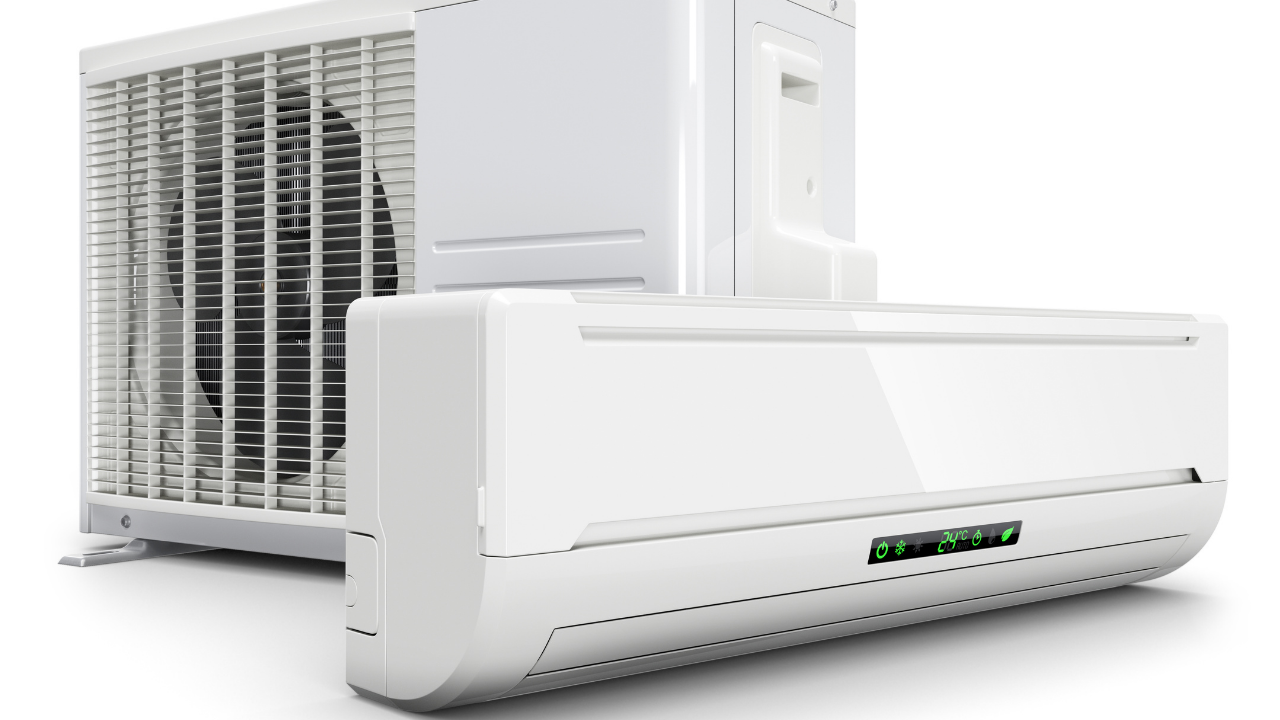 Ductless split unit installed by Island Air Cooling technician